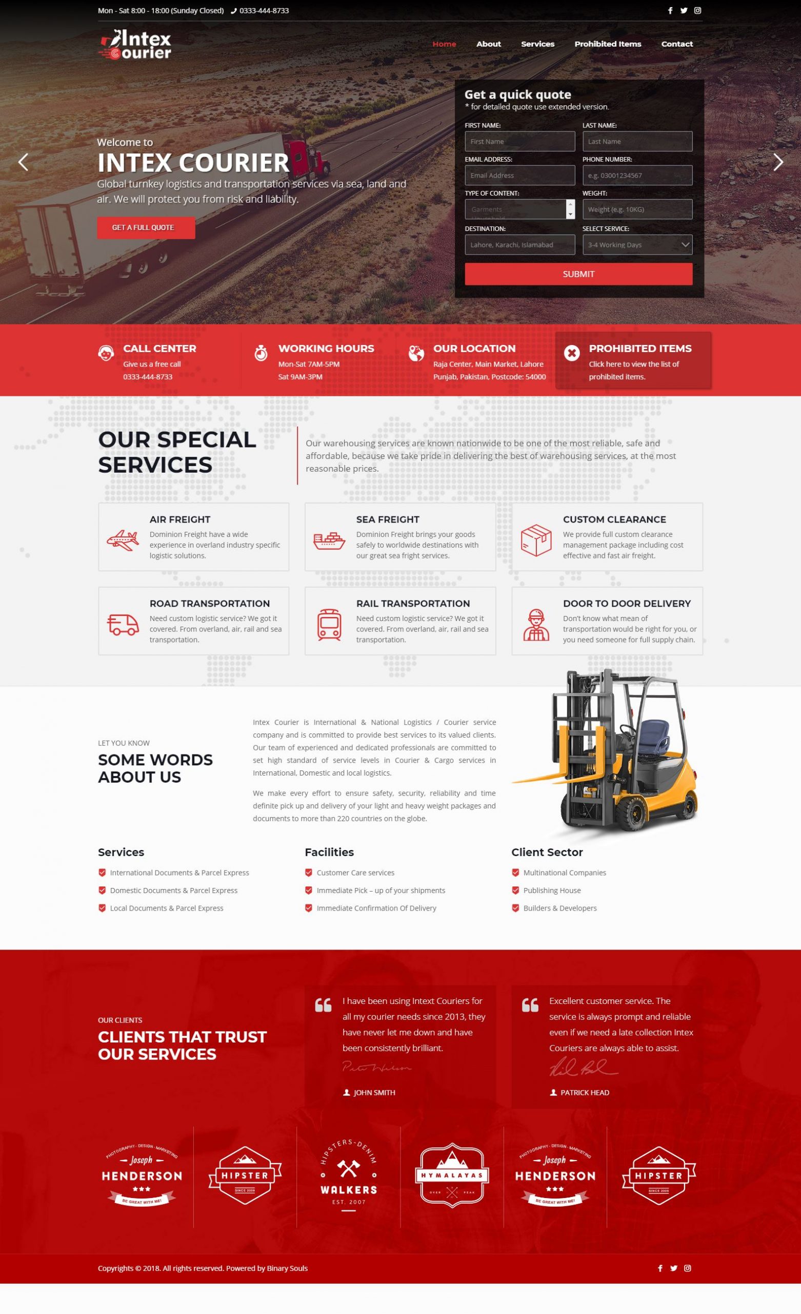 Intex Courier - MR ZAHEER